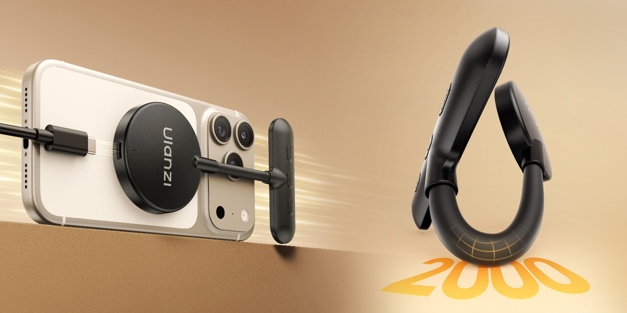 Lampa LED Ulanzi M10 - WB (2500 K - 4500 K)